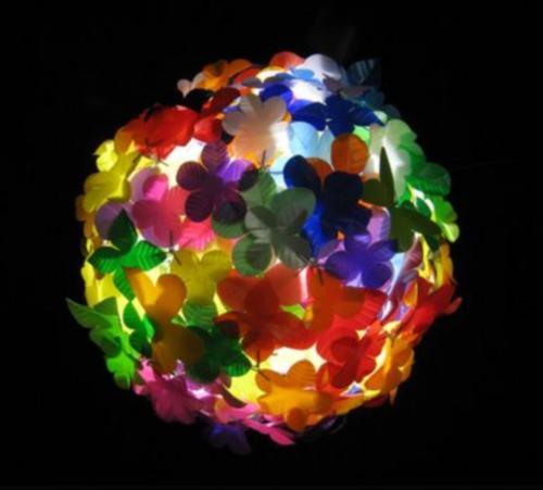 Coloured Flower Ball